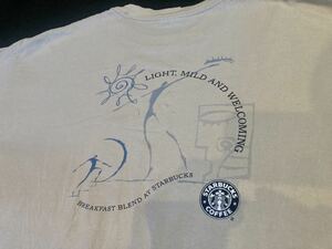 Vintage Starbucks promo shirt 1 スターバックスコーヒー　スタバ　Tシャツ 企業物