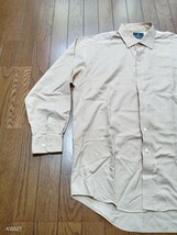 【中古品】SHIRTS PLAZAシャツ プラザ イオンモール　長袖 カッターシャツ Yシャツ ワイシャツ　ベージュ　 メンズＬＬ-86_画像8