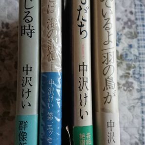 中沢けい　初版帯付き4冊セット