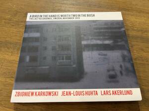 Zbigniew Karkowski Jean Louis Huhta Lars Akerland『A Bird in the Hand Is Worth Two in the Bush』(2CD) NOISE AVANT-GARDE