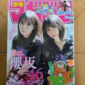 週刊少年マガジン 2021年4月28日号・ 櫻坂46(小林由依・森田ひかる)　巻頭グラビア11ページ