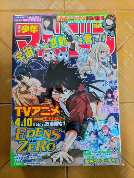 週刊少年マガジン 2021年4月14日号・ 阪口珠美(乃木坂46)・「EDENS ZERO」真島ヒロ×寺島拓篤×小松未可子 特別記事