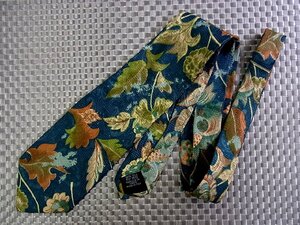 !31353C! superior article [peiz Lee leaf .. plant pattern ] Hugo Boss [HUGO BOSS] necktie 