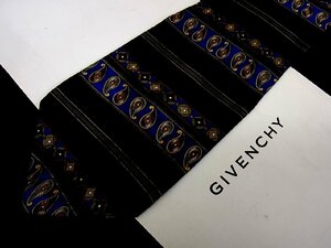 ♪今週の特売980円～♪1122♪状態並品【GIVENCHY】ジバンシィ【ペイズリー 柄】ネクタイ♪