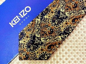 ♪32090D♪状態並品【刺繍 ペイズリー 柄】ケンゾー【KENZO】ネクタイ