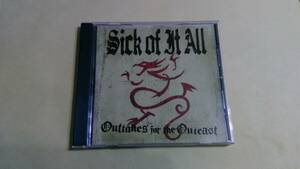 Sick Of It All - Outtakes For The Outcast☆Terror Agnostic Front Death Before Dishonor Biohazard Warzone Ignite Youth of Today