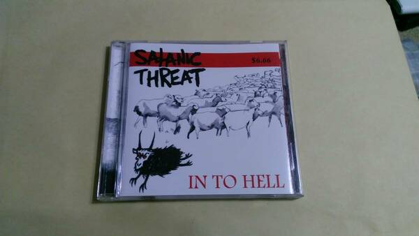 送料込 Satanic Threat ‐ In To Hell☆Midnight NunSlaughter Blood Of Christ Apartment 213 9 Shocks Terror Minor Threat 