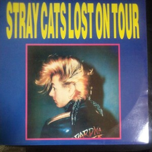 レア　美品 ITALY 1番カッコいいジャケット! 　STRAY CATS / LOST ON TOUR VOL.1 ブライアン・セッツァー　リーゼンント　ポンパドール