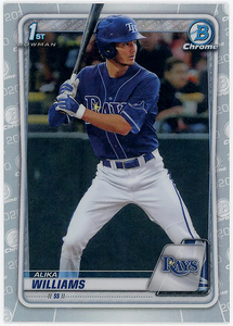 PIRATES遊撃▲ALIKA WILLIAMS/2020 1st BOWMAN CHROME DRAFT PROS リフ版!