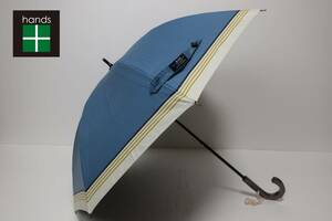  new goods hands+ handle z Toray summer shield use ultra-violet rays prevention processing . rain combined use parasol 4 blue group 