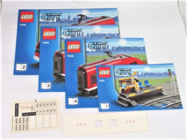 1F 美品 一部未開封 レゴ LEGO CITY 6-12 7938 レゴシティ 超特急列車