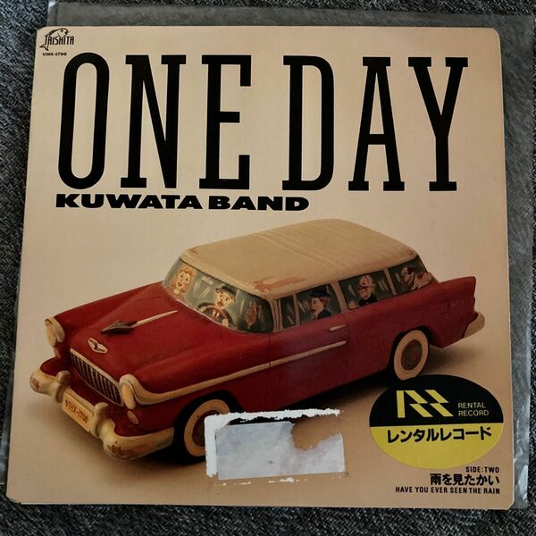 シングルレコード KUWATA BAND ONE DAY
