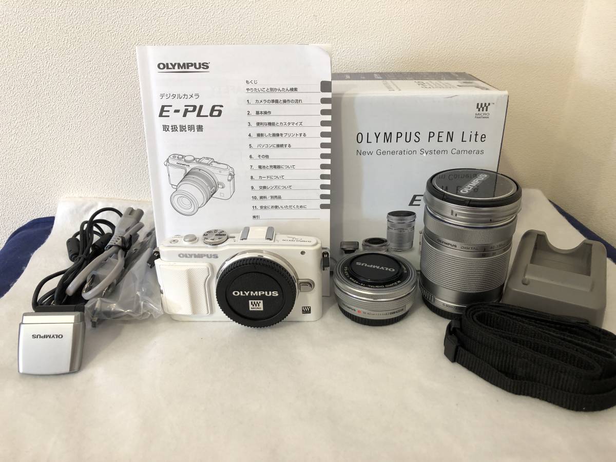 ヤフオク! -「olympus e-pl6 ダブルズームキット」の落札相場・落札価格