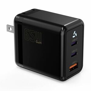 PD充電器 USB充電器 65W USB-C×2 & USB A 3ポート