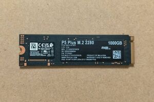 Crucial P5 Plus M.2 PCIe 4.0 3D NAND NVMe SSD 1TB CT1000P5PSSD8