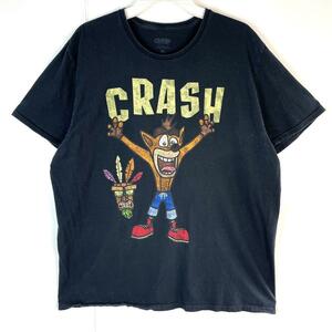 CRASH クラッシュ・バンディクー ゲームT オフィシャツTシャツ キャラT