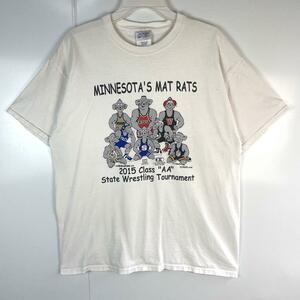 MINNESOTA'S MAT RATS プリントTシャツ アニマル スポーツ