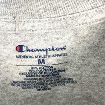 Champion チャンピオン カレッジTシャツ プリントT 袖ロゴワッペン_画像7