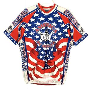 America by Bicycle サイクリングシャツ サイクルジャージ