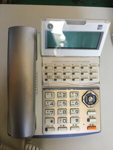 ◆訳あり送料無料　サクサ Saxa TD710(W) 電話機　ホワイト　中古　現状渡し【C0706W5】