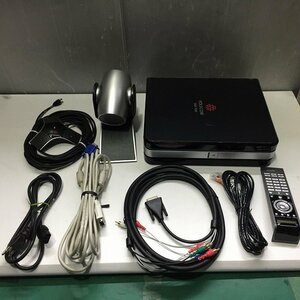 ●ポリコム/ Polycom テレビ会議システム MPTZ-9+HDX7000 リモコン付 2点セツト [B1027C12]