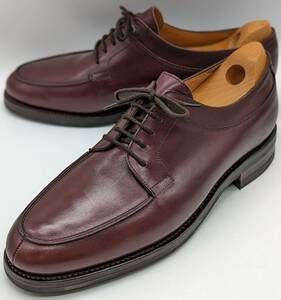 【極美】ジョンロブ Uチップ バロス サイズ9E【送料無料】純正シューツリー付 JOHNLOBB BARROS ラスト292 旧ジョンロブ 廃盤品 ダービー