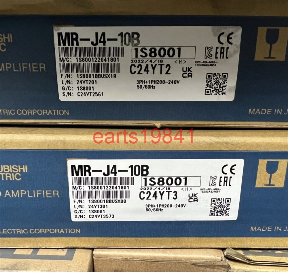 三菱 サーボアンプMR-J4-10Bの値段と価格推移は?|4件の売買データ