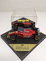 1/43 ONYX オニキス FERRARI 412T T2 #28 Gerhard BERGER F1フェラーリ― ゲルハルト・ベルガー_画像1