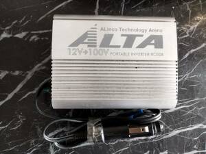 B-30) アルインコ ALTA インバーター 12VDC →100VAC　中古