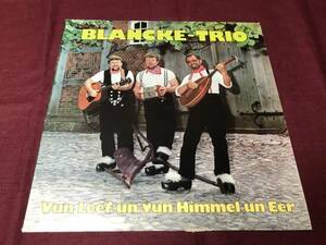 【LP】 Blancke-Trio Vun Leef un vun Himmel un Ear 独盤 インサート
