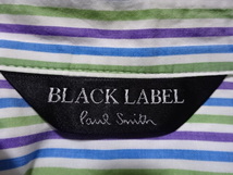 ●BLACK LABEL Paul Smith ポール・スミス 長袖シャツ 40●0707●_画像2