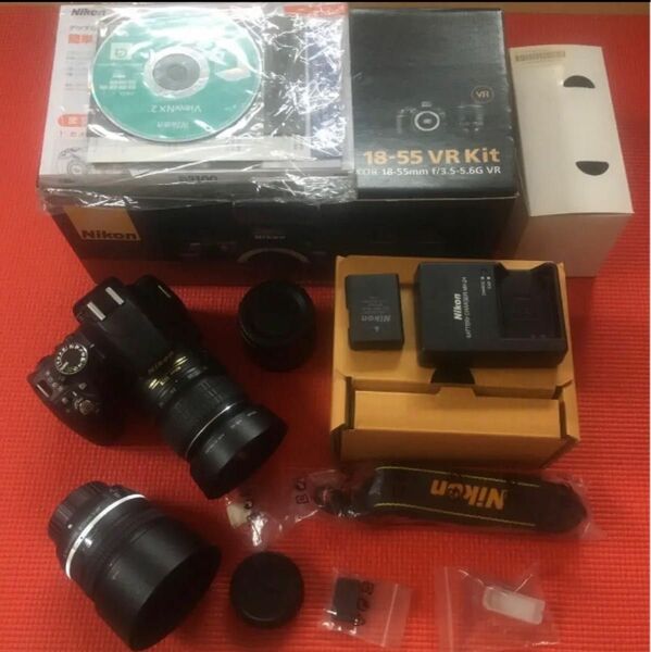 ニコン D3100 18-55VR Kit / AF-S NIKKOR 50mm