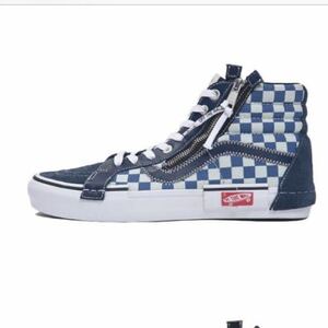  бесплатная доставка новый товар размер 29cm Vans Vault SK8-Hi Cap LX Dress Blues темно-синий контрольно-измерительный прибор ske высокий SK8Hi Vans Slip-on туфли без застежки 