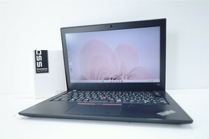 13型 レノボ LENOVO ThinkPad X280 Core i5 8350U 1.70GHz メモリ8GB SD256GB Office カメラ ノードパソコン windwos11 10640