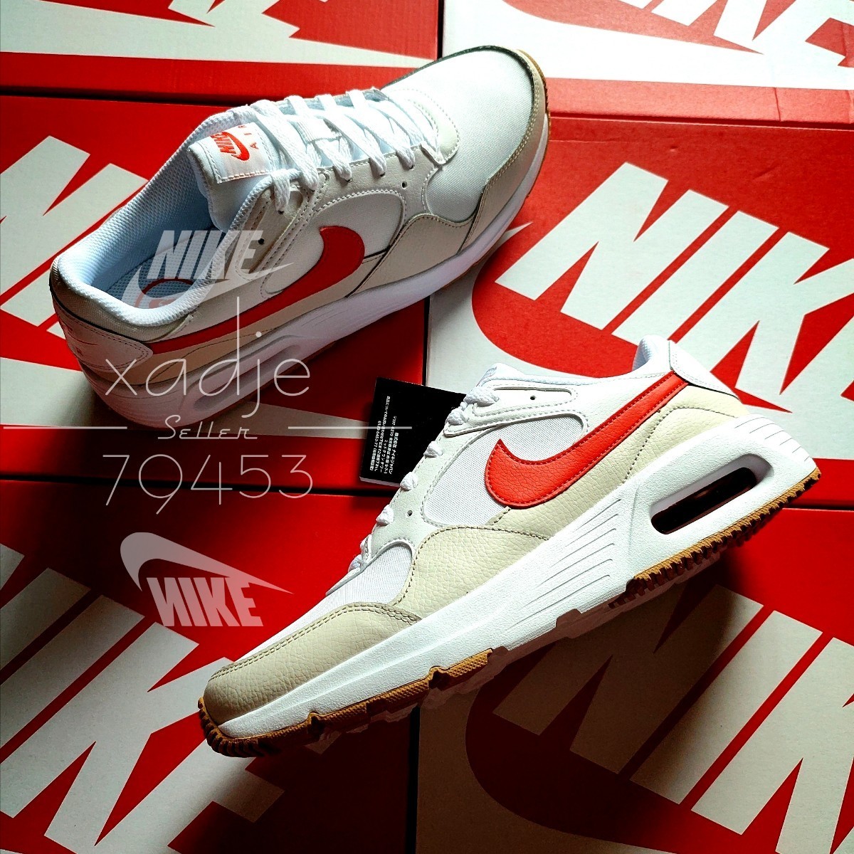 ヤフオク! -「nike エアマックス 赤」の落札相場・落札価格