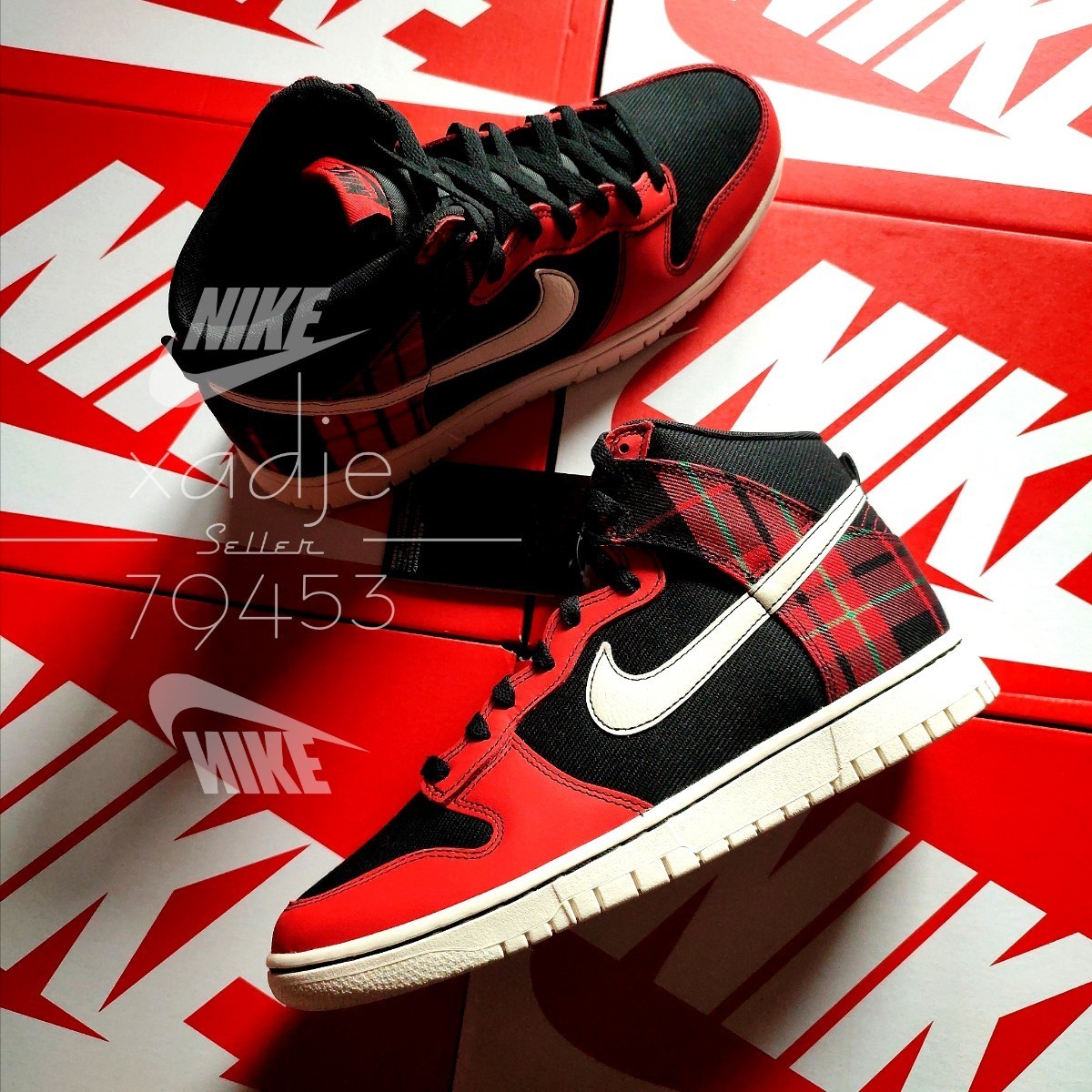 新品 正規品 NIKE ナイキ DUNK HIGH RETRO ダンク ハイ 黒 ブラック