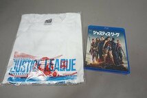 DC ジャスティス・リーグ Blu-ray ブルーレイ 特製Tシャツ付き 未開封_画像1