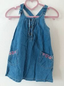 OSHKOSHB'gosh(オシュコシュビゴッシュ)デニムワンピース120cm