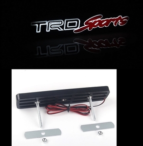 トヨタ TRD ＬＥＤ エンブレム　フロントグリル
