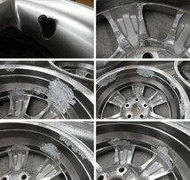 □送料無料 A2■ トヨタ 30 ハリアー 純正 ■ 17×6.5J+35 ■ 5H PCD114.3 ■ ハブ径φ60 ◇ ４本 ◇ レクサスキャップ付き/ハイグロス系_画像8