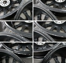 □送料無料 A2■ WORK SCHWERT SC2M ■ 20×8.5J+36 ■ 5H PCD114.3 ◇ ４本 ◇ 日本製 ブラック/ブロンズ ポリッシュ系 1ピース/スポーク_画像9