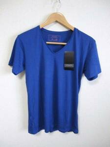 ☆ZARA ザラ ディープ Vネック 半袖 Tシャツ/メンズ/S☆新品