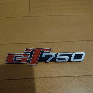 GT750 エンブレム サイドカバー スズキ 純正