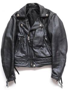 極上☆\390.500- 希少　レディース　[Langlitz Leathers] コロンビア　ライダース ジャケット 38　M相当 ラングリッツレザー ルイスレザー