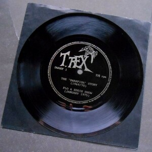 T. REX MARC BOLAN The 'Dwarfish' Story 33回転片面ソノシート