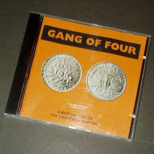 GANG OF FOUR A Brief History of the 20th Century カナダ盤CD