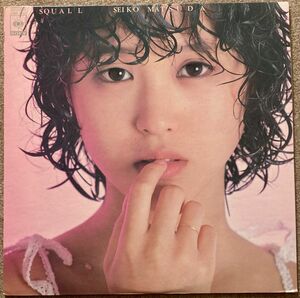 ★松田聖子 SQUALL '80★LP 初回盤27AH1032★Seiko Matsuda 1st★青い珊瑚礁★昭和 アイドル 日本 レコード★シティポップ RECORDS