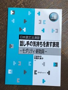 日本語文法演習　話し手の気持ちを表わす表現　ーモダリティ・終助詞