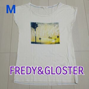 FREDY＆GLOSTER　Tシャツ　レディース　フレンチスリーブ　38　M