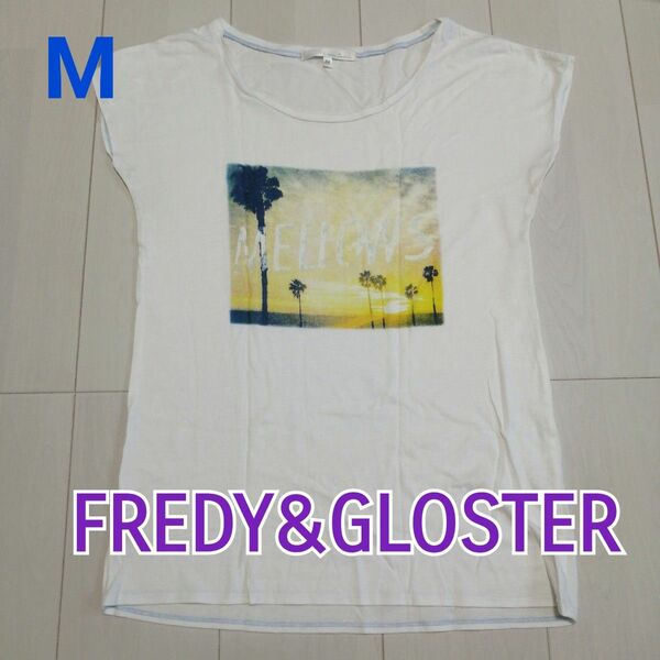 FREDY＆GLOSTER　Tシャツ　レディース　フレンチスリーブ　38　M